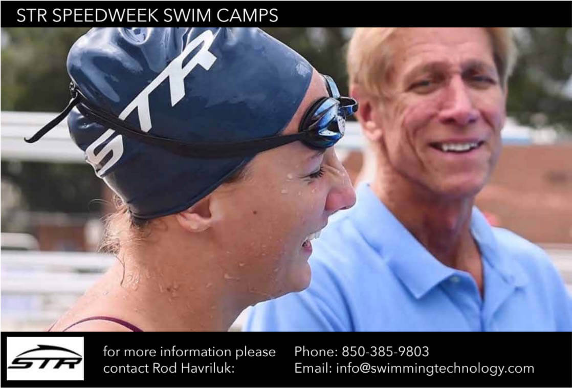 Swim Camp ad 2022 STR Speedweeks 