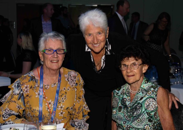 Carol Gathercole, Dawn Fraser, Ursula Carlile