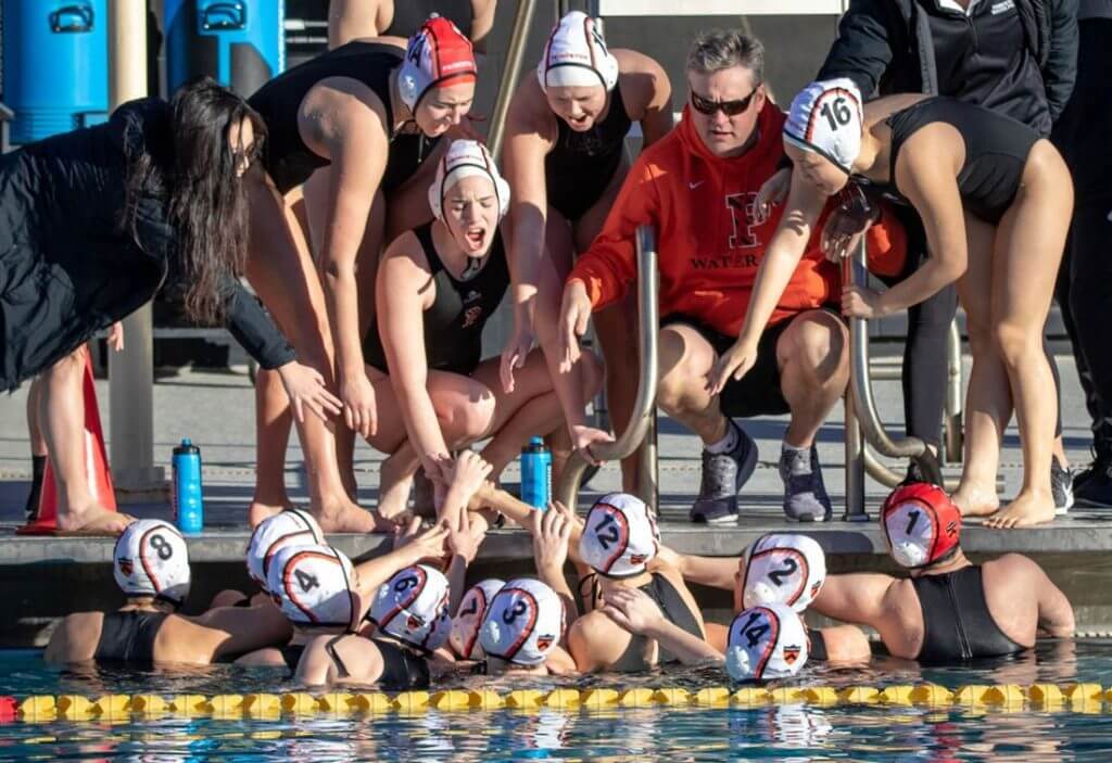Princeton Team and coach Derek Ellingson