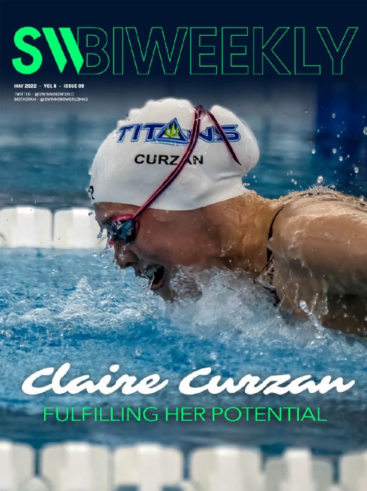 SW Biweekly - Claire Curzan: Fulfilling Her Potential - Cover