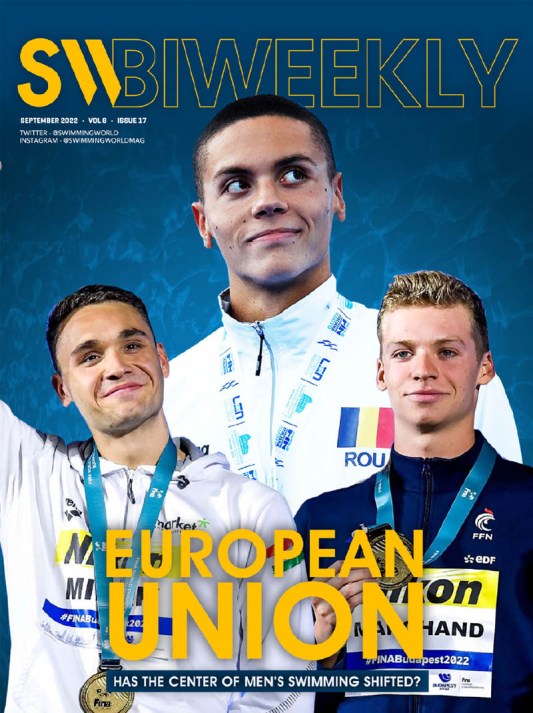 SW Biweekly - European Union: Has The Center of Men's Swimming Shifted? - Cover