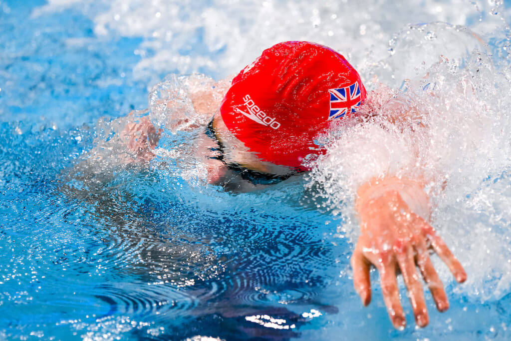 Tom Dean of Great Britain competes in the 200m Freestyle Men Final during the FINA Swimming Short Course World Championships at the Melbourne Sports and Aquatic Centre in Melbourne, Australia, December 18th, 2022. Photo Giorgio Scala / Deepbluemedia / Insidefoto
