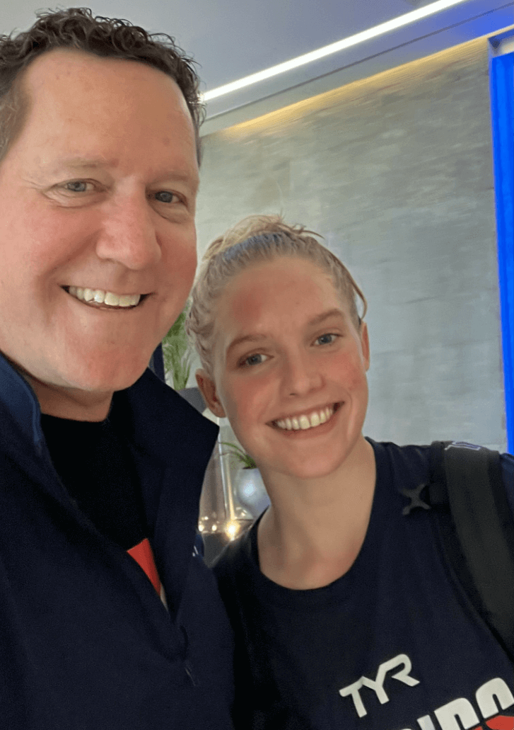 Mark and Claire Curzan