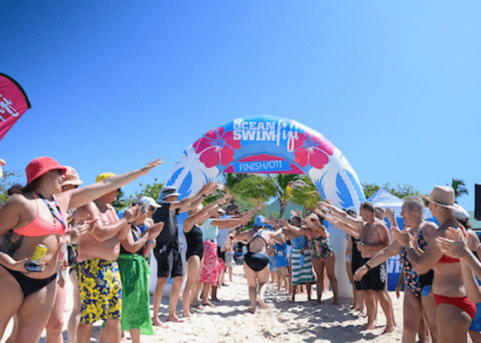 Ocean Swim Fiji - Finish