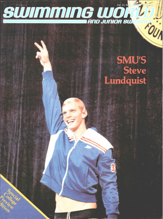 Swimming World Magazine January 1982 Issue- PDF ONLY - Cover